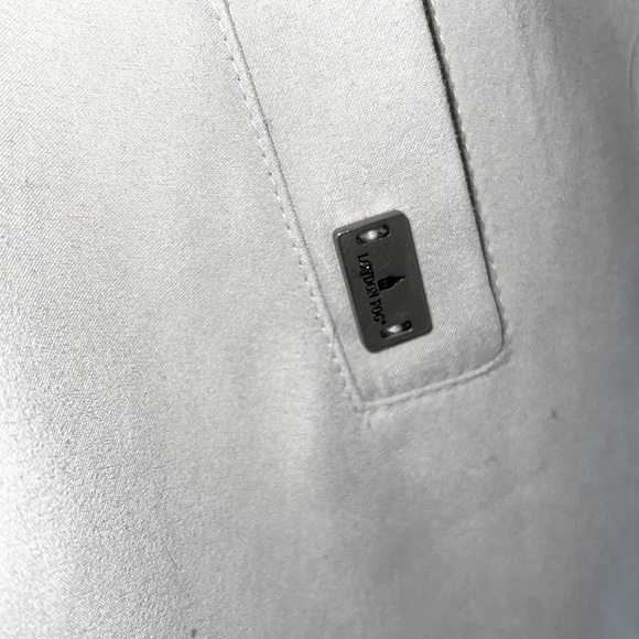 London Fog Trench Walking Car Rain Coat Tan Size Large L - Picture 7 of 10